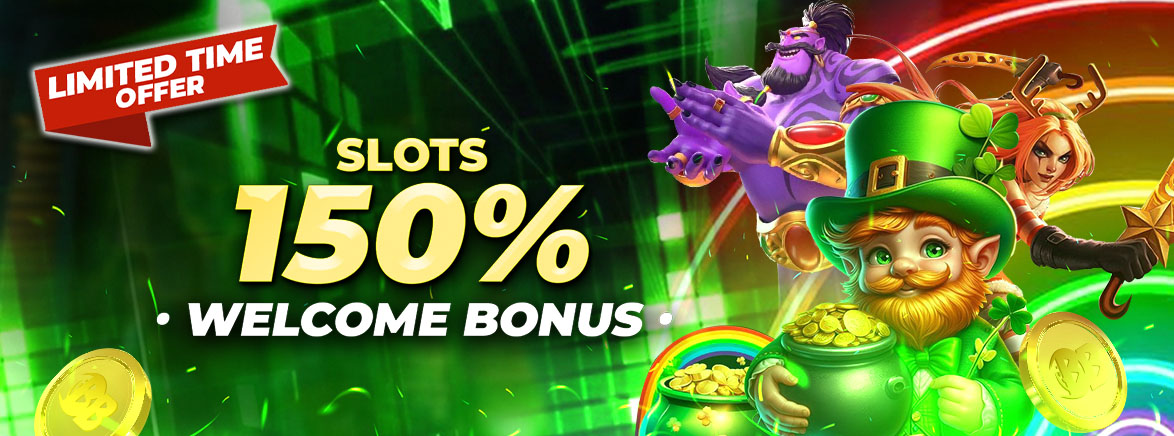 Slots 150% Welcome Bonus 5,000 BDT