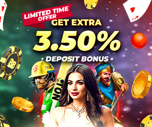 Get Extra 3.50% Deposit Bonus